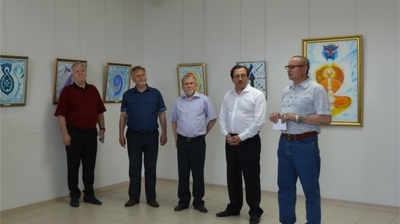 Открылась выставка художника-живописца С.Н. Кузнецова (Патшина) «Сакральная Россия и Чувашия в образах»