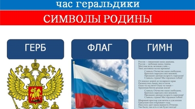 Национальная библиотека Чувашской Республики приглашает на час геральдики «Символы Родины»