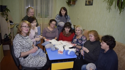 Проводится благотворительная акция "Тепло своими руками"