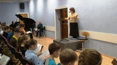 Юные хористы из Чебоксар готовятся к выступлению в Кремле