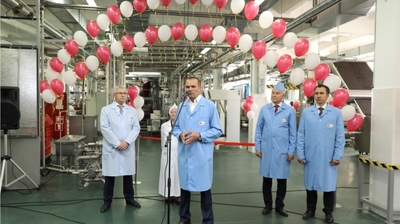 Накануне Дня Республики АО «АККОНД» запустило новую линию по производству сахарного печенья