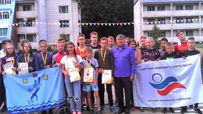 Разыграны медали чемпионата Чувашии по подводному спорту